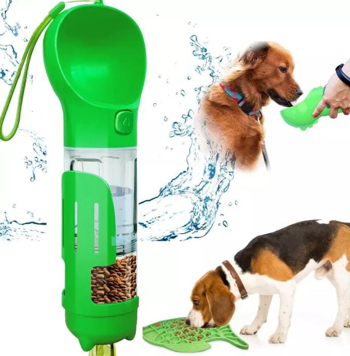 Garrafa de Água Portátil para Pet Cães e Gatos -300ml/500ml